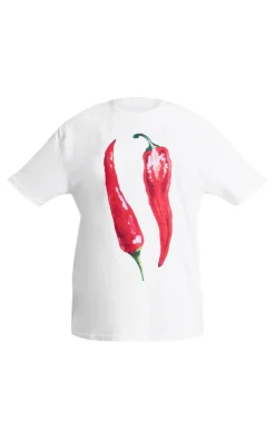 PrettyLittleThing T-Shirts*Chilli Graphic Oversized T Shirt
