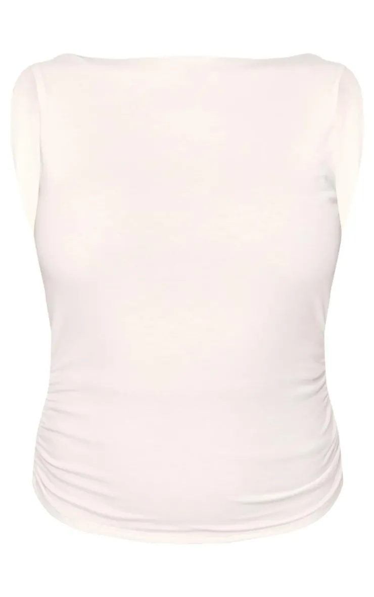 PrettyLittleThing Snatched*Contour Jersey Backless Long Top