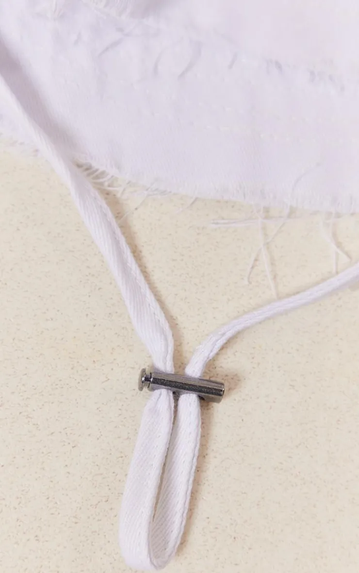 PrettyLittleThing Hats*Frayed Edge Toggle Bucket Hat