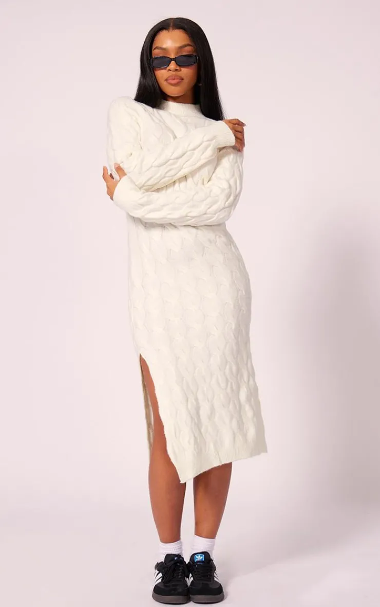 Knit Maxi Dress-PrettyLittleThing Hot