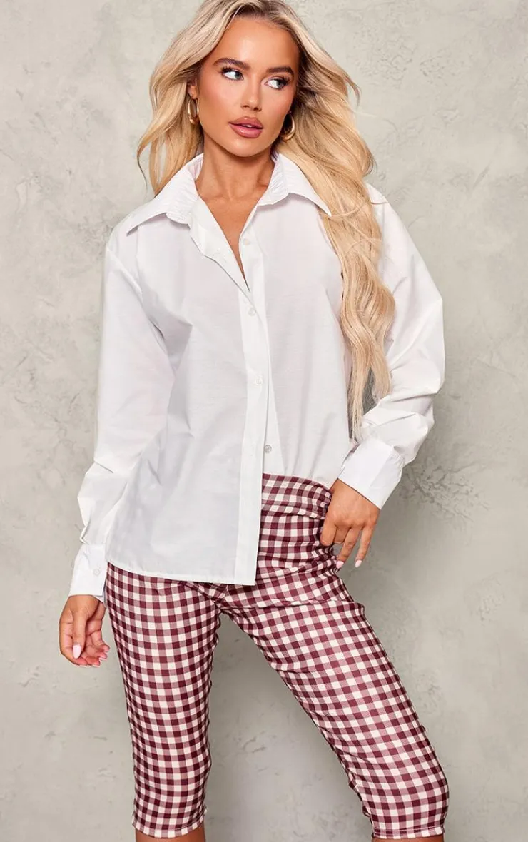 PrettyLittleThing Shirts*Open Back Shirt