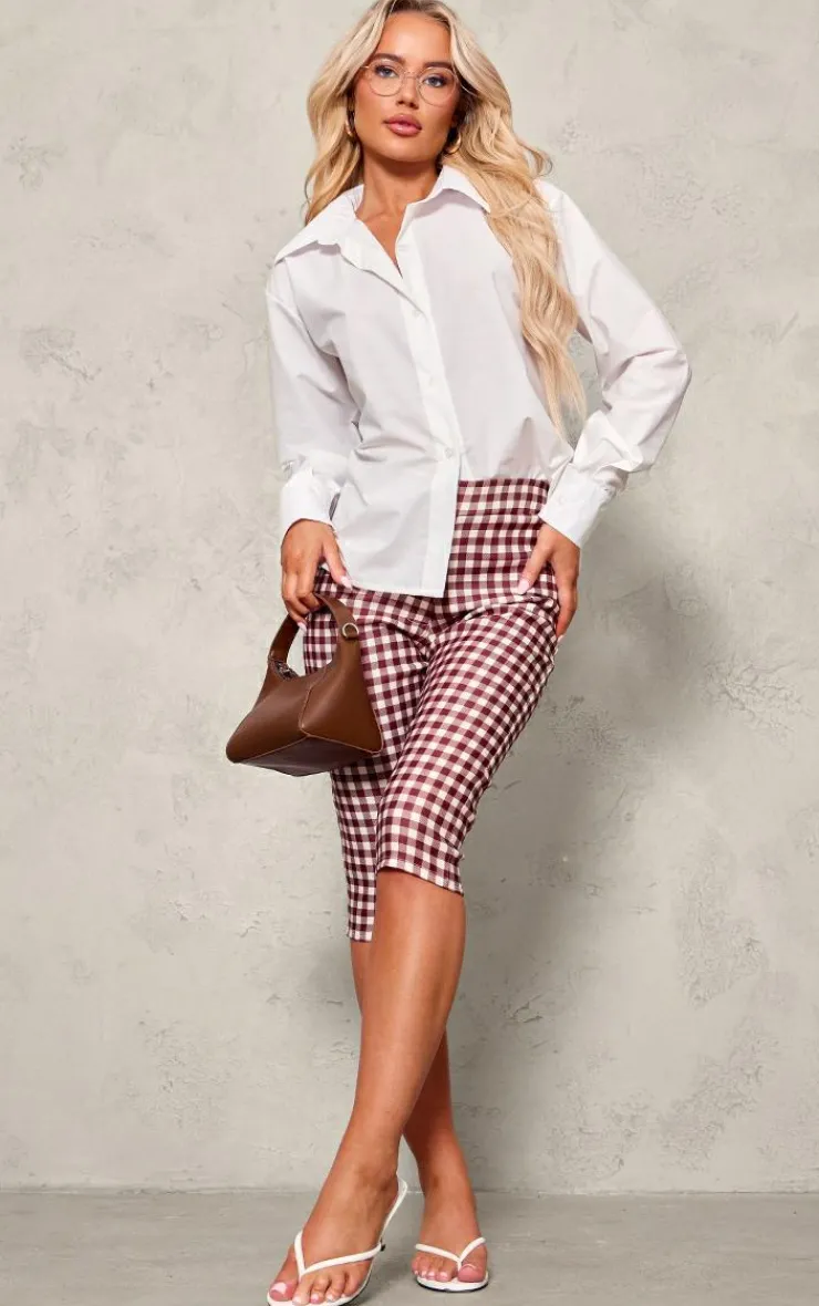 PrettyLittleThing Shirts*Open Back Shirt