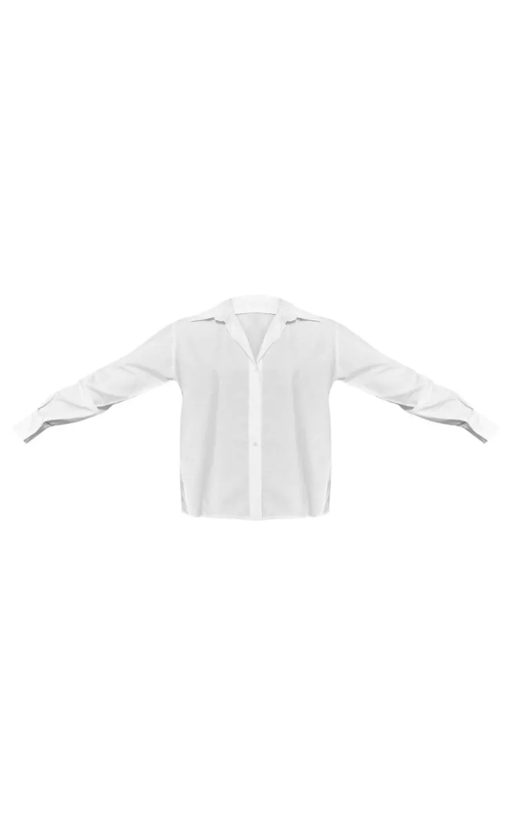 PrettyLittleThing Shirts*Open Back Shirt