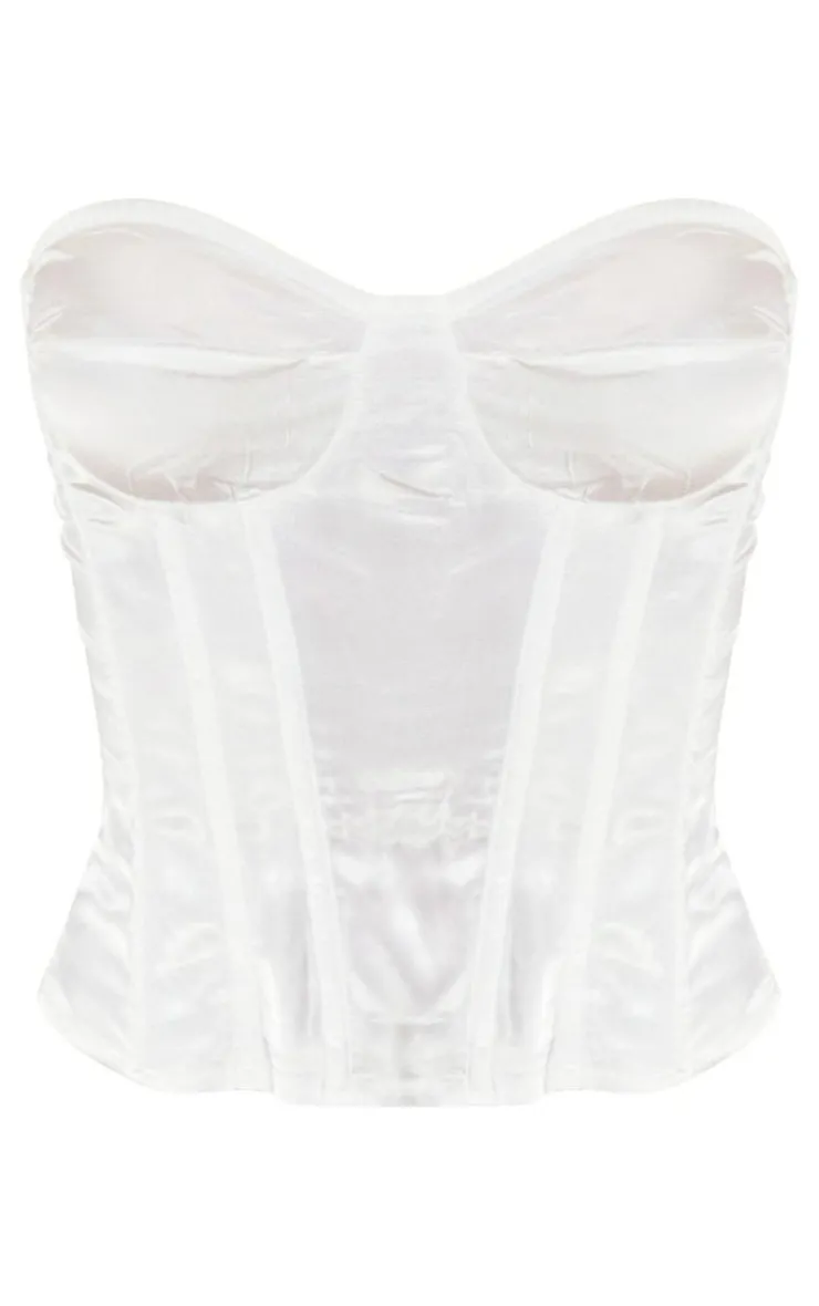 Satin Corset-PrettyLittleThing Sale