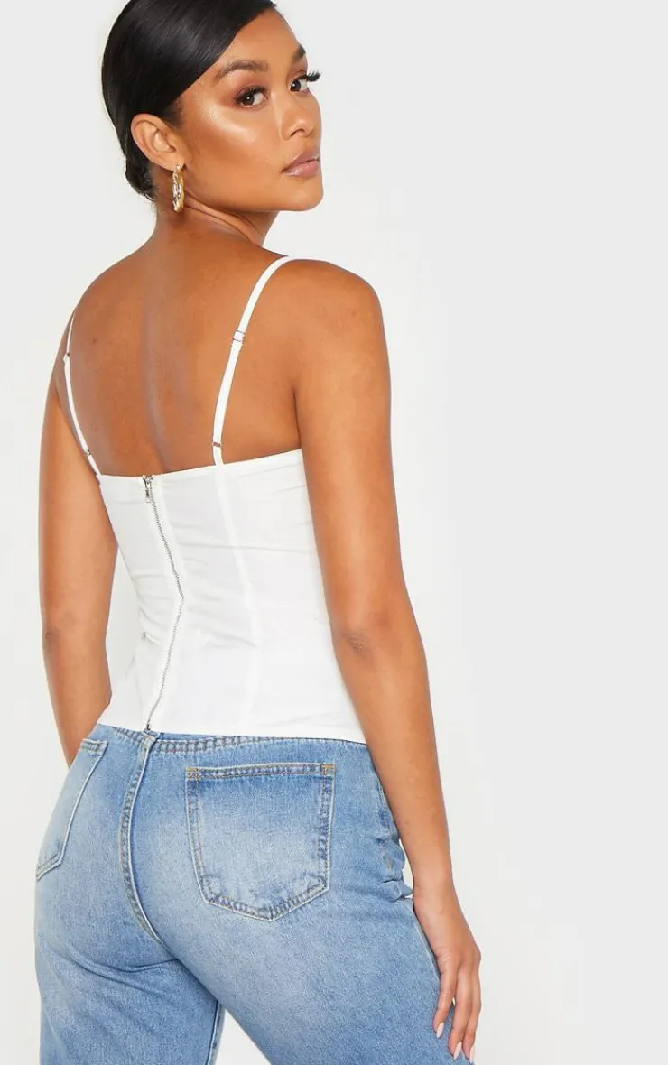Structured Corset Top-PrettyLittleThing